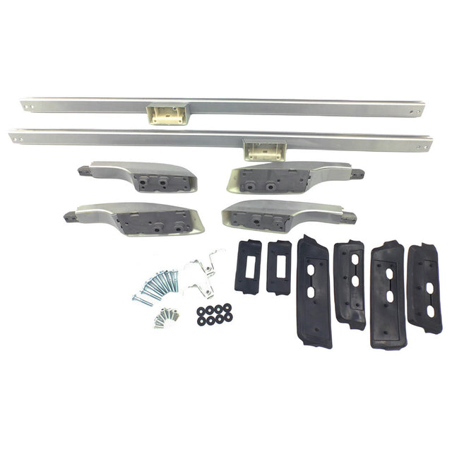 2 x Silver Roof Rails Fit For Toyota Landcruiser 200 Series 2008-2021 RRCB-TA005 - Machter