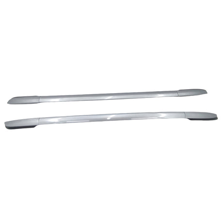 2 x Aluminum Silver Roof Rails Rack Bars Fit For Toyota RAV4 2013-2019 - Machter
