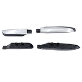 2 x Aluminum Silver Roof Rails Rack Bars Fit For Toyota RAV4 2013-2019 RRCB-TA007 - Machter