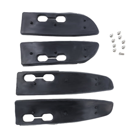 2 x Aluminum Silver Roof Rails Rack Bars Fit For Toyota RAV4 2013-2019 - Machter