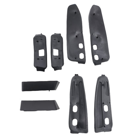 Aluminium Roof Rails Set Black Fit For Toyota Land Cruiser Prado 120 Series 2002-2009 RRCB-TA008 - Machter