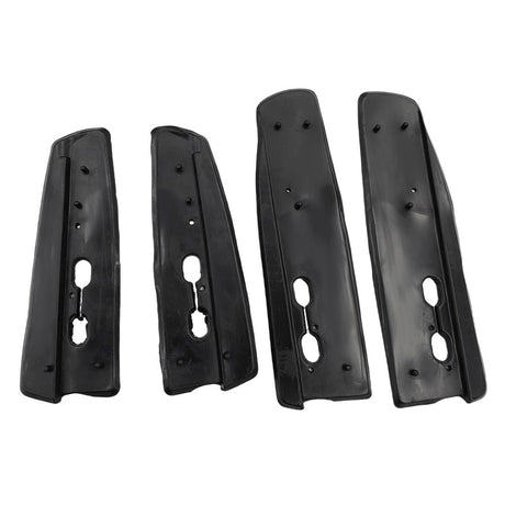 2 x Black Roof Rail Racks Set Left + Right Hand Side Fit For Toyota Kluger 2008-2013 - Machter