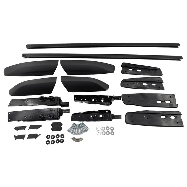 2 x Black Roof Rail Racks Set Left + Right Hand Side Fit For Toyota Kluger 2008-2013 RRCB-TA009 - Machter