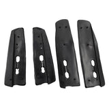 2 x Black Roof Rail Racks Set Left + Right Hand Side Fit For Toyota Kluger 2008-2013 RRCB-TA009 - Machter