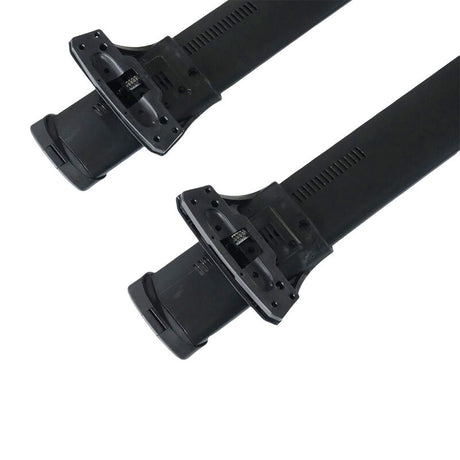 2 x Roof Rack Cross Bars Black Fit For Toyota Hilux Dual Cab 4 Door 2012-2024 - Machter
