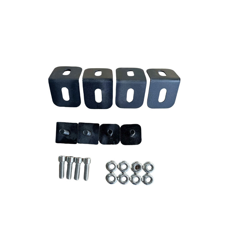 1 Set Of 100kg Roof Racks Carry Bars Fit For Steel Canopy RRCB-UTE - Machter