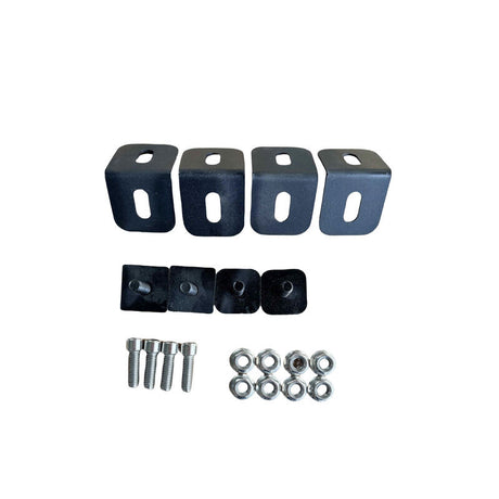 1 Set Of 100kg Roof Racks Carry Bars Fit For Steel Canopy - Machter