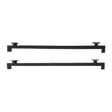 1500mm Wide Roof Bars Bolt On Rack Cab Ute Canopy And Toolbox Flat Steel - Machter