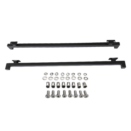 1500mm Wide Roof Bars Bolt On Rack Cab Ute Canopy And Toolbox Flat Steel - Machter