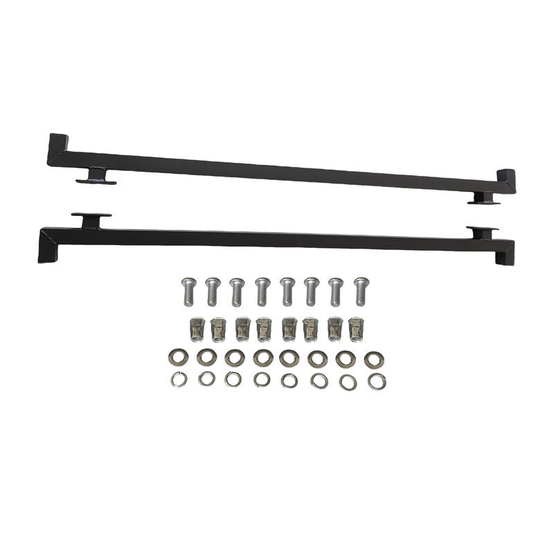 1500mm Wide Roof Bars Bolt On Rack Cab Ute Canopy And Toolbox Flat Steel RRCB-UTE003 - Machter