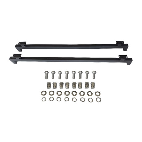 1500mm Wide Roof Bars Bolt On Rack Cab Ute Canopy And Toolbox Flat Steel - Machter