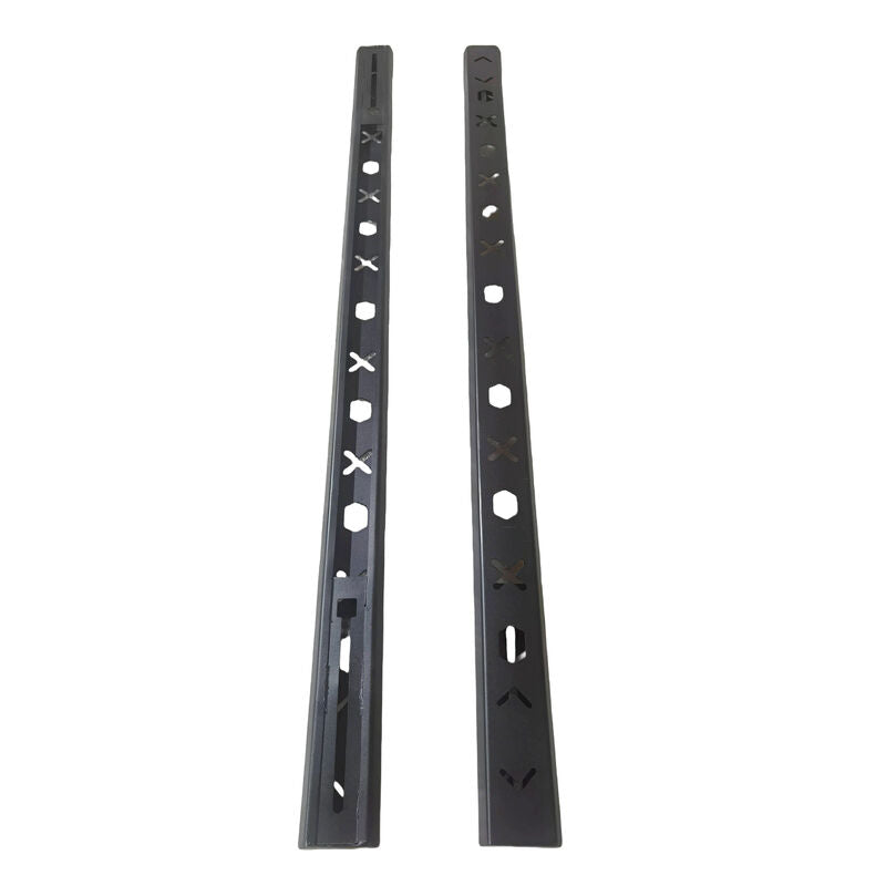 1 Set Of 100kg Roof Racks Carry Bars Fit For Steel Canopy RRCB-UTE - Machter