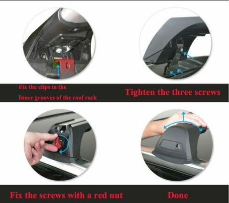 Aero Roof Rack Cross Bar Fit For Suzuki Grand Vitara 8/2005-2019 3 Or 5 Doors - Machter