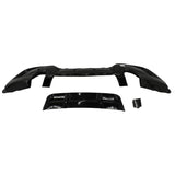 Gloss Black Rear Diffuser Fit For BMW 1 Series F20 LCI 120i 125 M135i M140i 2015-2019 RRV-BMW001 - Machter