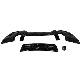 Gloss Black Rear Diffuser Fit For BMW 1 Series F20 LCI 120i 125 M135i M140i 2015-2019 RRV-BMW001 - Machter