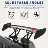 Adjustable 46" GT Style Rear Trunk Racing Spoiler Fit For Mitsubishi Lancer 2002-2017 RRV-MB002 - Machter