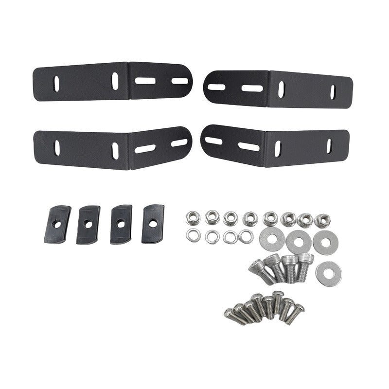 Wind Deflector With Channel Nuts Fit For Flat Aluminum Roof Rack Cobra 4x4 3mm Thick RRW-001 - Machter