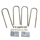 4" 100mm Lowering Blocks Lowered Kit Fit For Toyota Hilux 2WD 16mm Pin RSUBK-TA004 - Machter