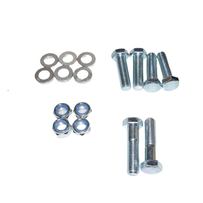 Front Recovery Tow Point Kit 5000kg Hitch Fit For Ford Ranger PX MkI/II/III Everest UA1 UA2 Mazda BT50 UP UR RTP-FD001 - Machter