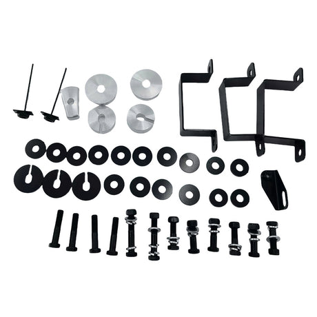 H/D Recovery Tow Points Fit For Mitsubishi Triton MQ MR Pajero Sport QE QF 4WD Heavy Duty 2015-On RTP-MB004 - Machter