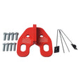 Front Recovery Tow Point Kit 5 Tonne Hitch Fit For Nissan Patrol GU Navara D40 Navara D23 / NP300 Pathfinder R51 4WD 5000KG RTP-NS001RED - Machter