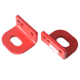 Front Recovery Tow Point Kit 3250 KG Hitch Fit For Nissan Navara D22 H/D Red RTP-NS002 - Machter