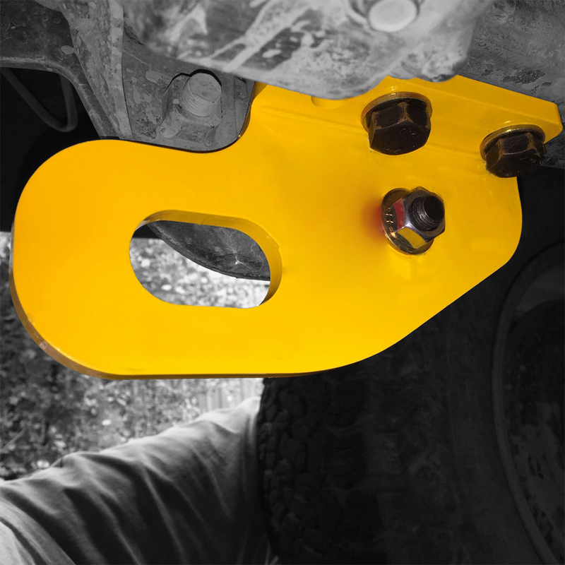 2 Pcs Front Recovery Tow Points Kit Fit For Landcruiser 80 100 105 Series RTP-NS003 - Machter