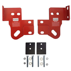 Pair Front Recovery Tow Point Kit 5 Tonne & Hitch Fit For Toyota Hilux N80 GUN Series 2015-2022 Revo H/D RTP-TA006 - Machter