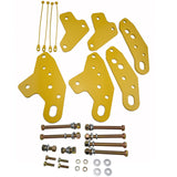 Front Heavy Duty Recovery Tow Point Kit Fit For Volkswagen Amarok 2011-ON WLL 5000KG RTP-VW001 - Machter