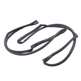 2 Pcs Front Door Weatherstrip Gasket Seal Fit For Jeep Wrangle JK 2007-2018 55395274AW RUBBER-JP001 - Machter