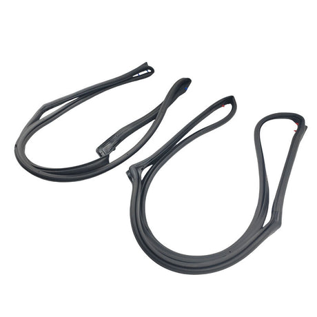 2 Pieces Front Door Weatherstrip Gasket Seal Fit For Jeep Wrangle JK 2007-2018 55395274AW - Machter