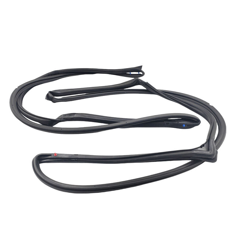 2 Pcs Front Door Weatherstrip Gasket Seal Fit For Jeep Wrangle JK 2007-2018 55395274AW RUBBER-JP001 - Machter