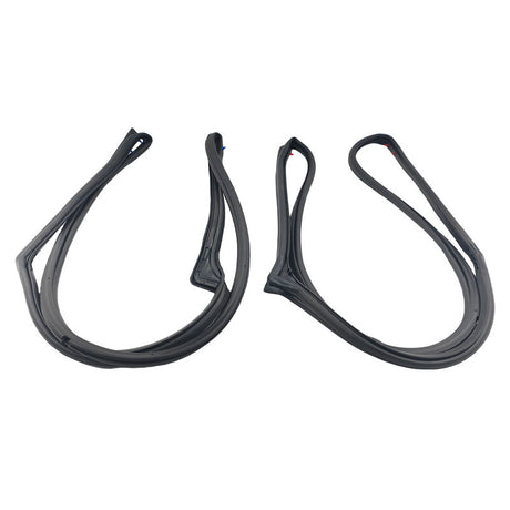 2 Pieces Front Door Weatherstrip Gasket Seal Fit For Jeep Wrangle JK 2007-2018 55395274AW - Machter