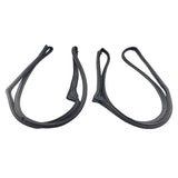 2 Pcs Front Door Weatherstrip Gasket Seal Fit For Jeep Wrangle JK 2007-2018 55395274AW RUBBER-JP001 - Machter