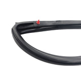 2 Pcs Front Door Weatherstrip Gasket Seal Fit For Jeep Wrangle JK 2007-2018 55395274AW RUBBER-JP001 - Machter