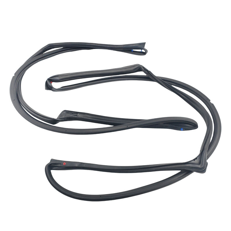 2 Pcs Front Door Weatherstrip Gasket Seal Fit For Jeep Wrangle JK 2007-2018 55395274AW RUBBER-JP001 - Machter