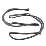 2 Pcs Front Door Weatherstrip Gasket Seal Fit For Jeep Wrangle JK 2007-2018 55395274AW RUBBER-JP001 - Machter