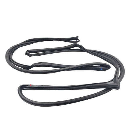 2 Pieces Front Door Weatherstrip Gasket Seal Fit For Jeep Wrangle JK 2007-2018 55395274AW - Machter
