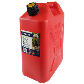 20L Fuel Upright Jerry Can Red - Scepter