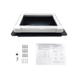 RV Caravan Skylight 450x400mm Complete Roof Hatch Eurostyle With LED Remote Control RVSL-001 - Machter