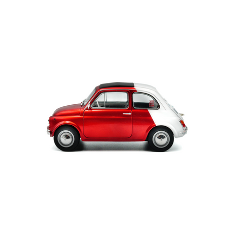 1965 Fiat Tribute to Italia Bi-Colour Diecast Model Car 1:18 Scale (Approx. 25cm) Collectible | Universal Auto Spares