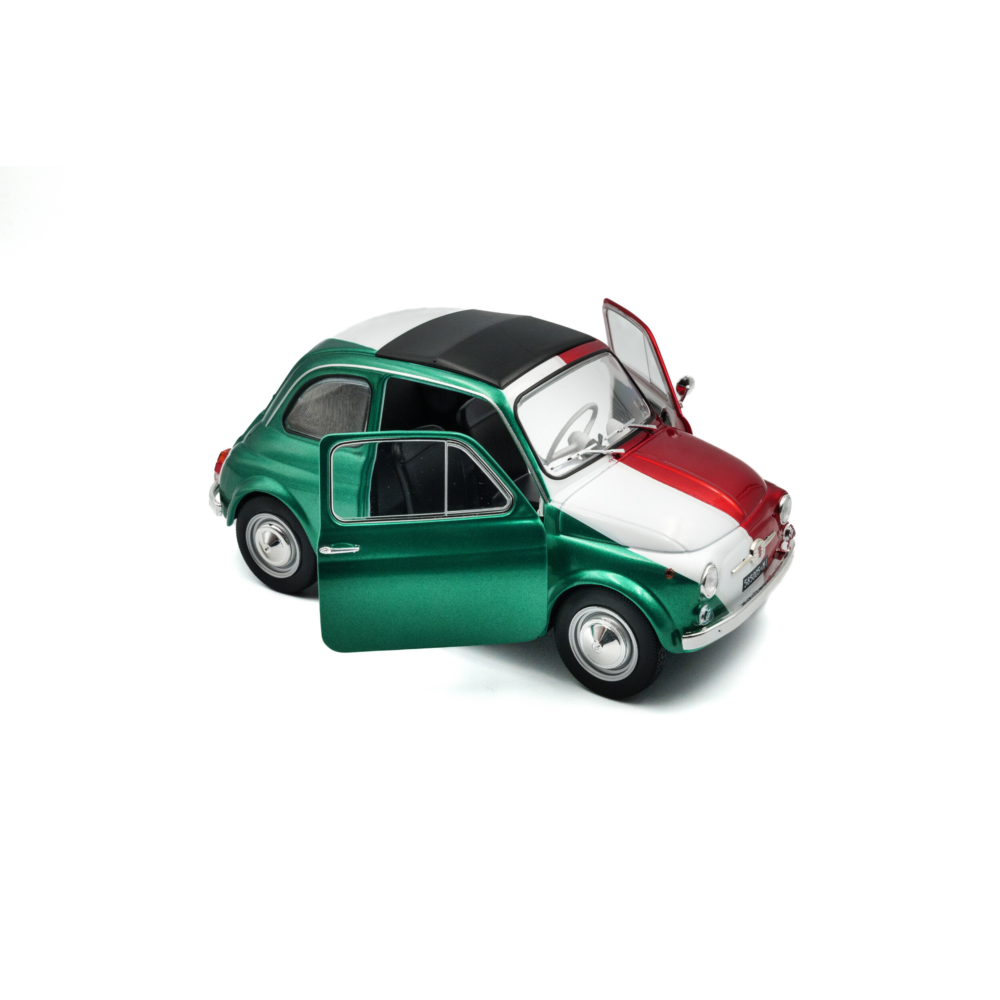 1965 Fiat Tribute to Italia Bi-Colour Diecast Model Car 1:18 Scale (Approx. 25cm) Collectible | Universal Auto Spares