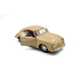1953 Porsche 356 Pre-A Brown Diecast Model Car 1:18 Scale (Approx. 25cm) Collectible | Universal Auto Spares
