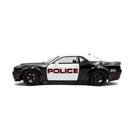 2023 Dodge Challenger R/T Scat Pack Widebody Police Diecast Model Car 1:18 Scale (Approx. 25cm) Collectible | Universal Auto Spares