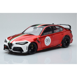 2022 Alfa Romeo Giulia GTA-M Tricolore Mugello 1969 Livery Red Diecast Model Car 1:18 Scale (Approx. 25cm) Collectible | Universal Auto Spares
