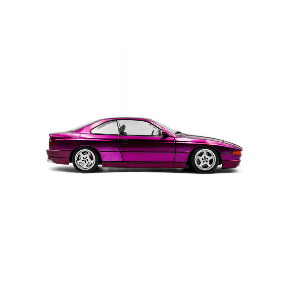 1991 BMW 850 CSi (E31) Daytona Violet Diecast Model Car 1:18 Scale (Approx. 25cm) Collectible | Universal Auto Spares