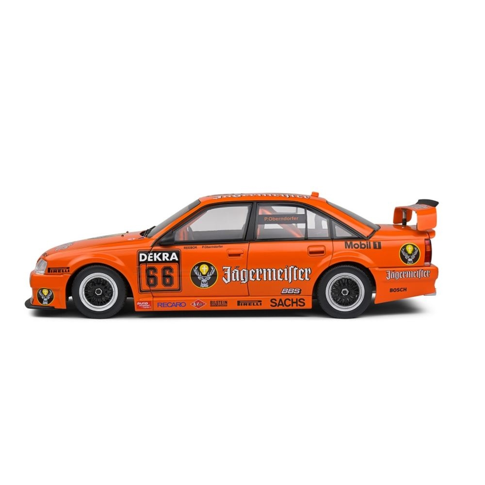 1991 Opel Omega Evo 500 #66 P. Oberndorfer DTM Orange Diecast Model Car 1:18 Scale (Approx. 25cm) Collectible | Universal Auto Spares
