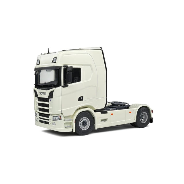 Scania 580S Semi Truck Cream Diecast Model Truck 1:24 Scale (Approx. 18–20cm) Collectible | Universal Auto Spares