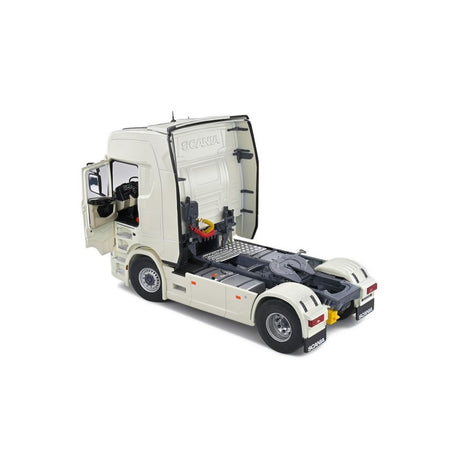 Scania 580S Semi Truck Cream Diecast Model Truck 1:24 Scale (Approx. 18–20cm) Collectible | Universal Auto Spares