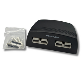 Anderson Style Surface Mount Dual 50 AMP Grey - VoltFlow